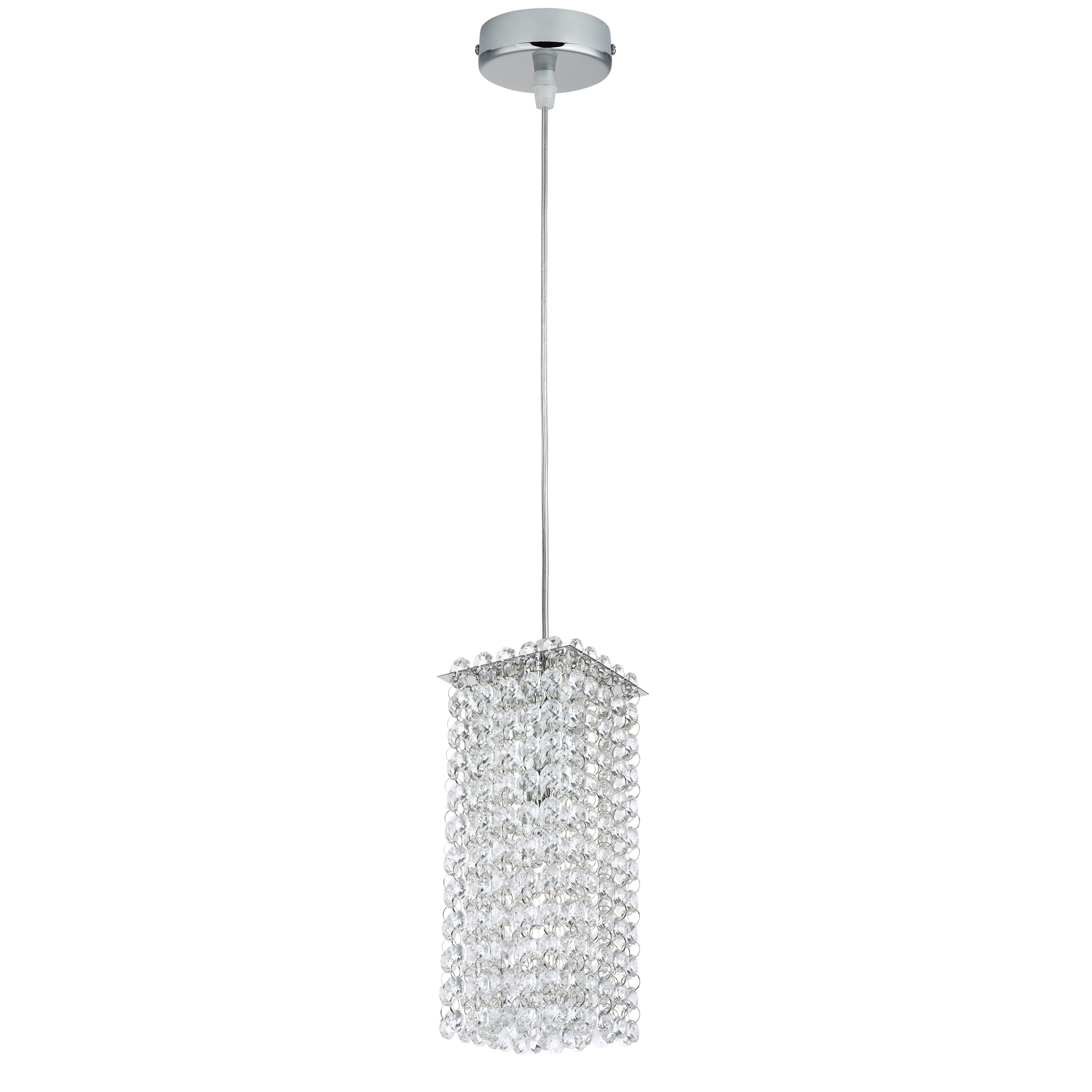 Подвес CRISTALLO 1х40W G9 ХРОМ