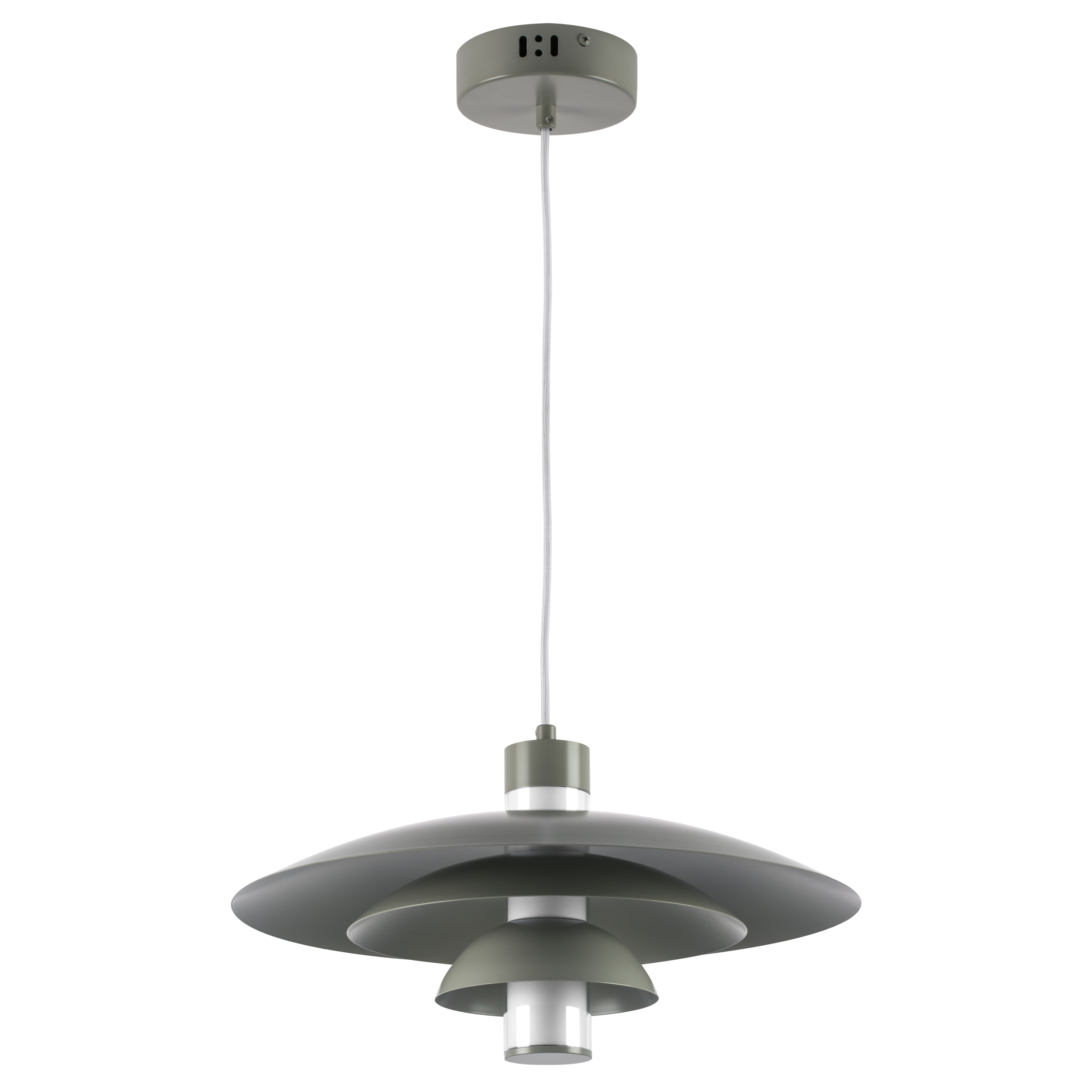 Люстра ERBAREO LED 8W 900LM СЕРЫЙ 3000K