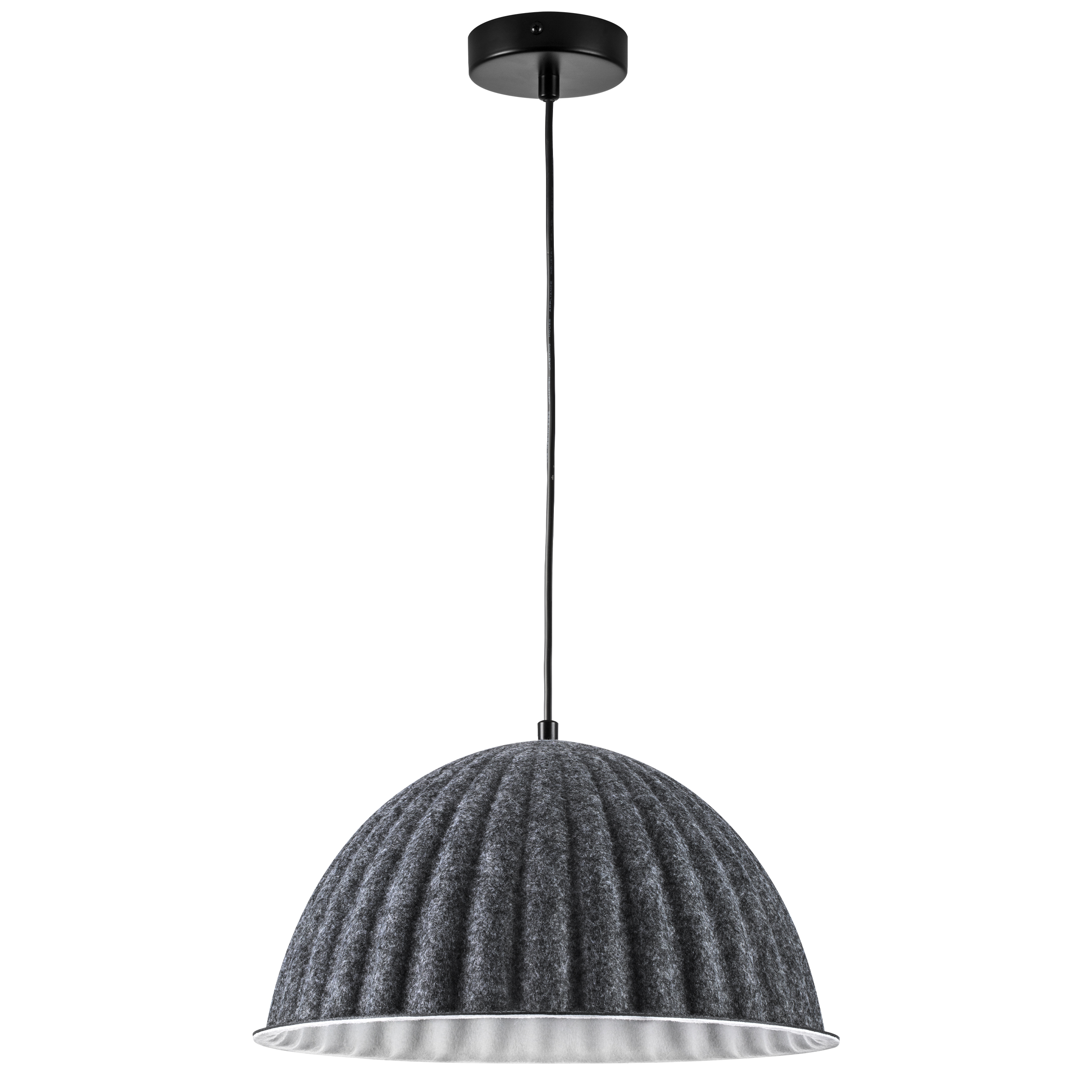 Люстра FENICIA 1х12W (led) E27 ЧЕРНЫЙ/СЕРЫЙ