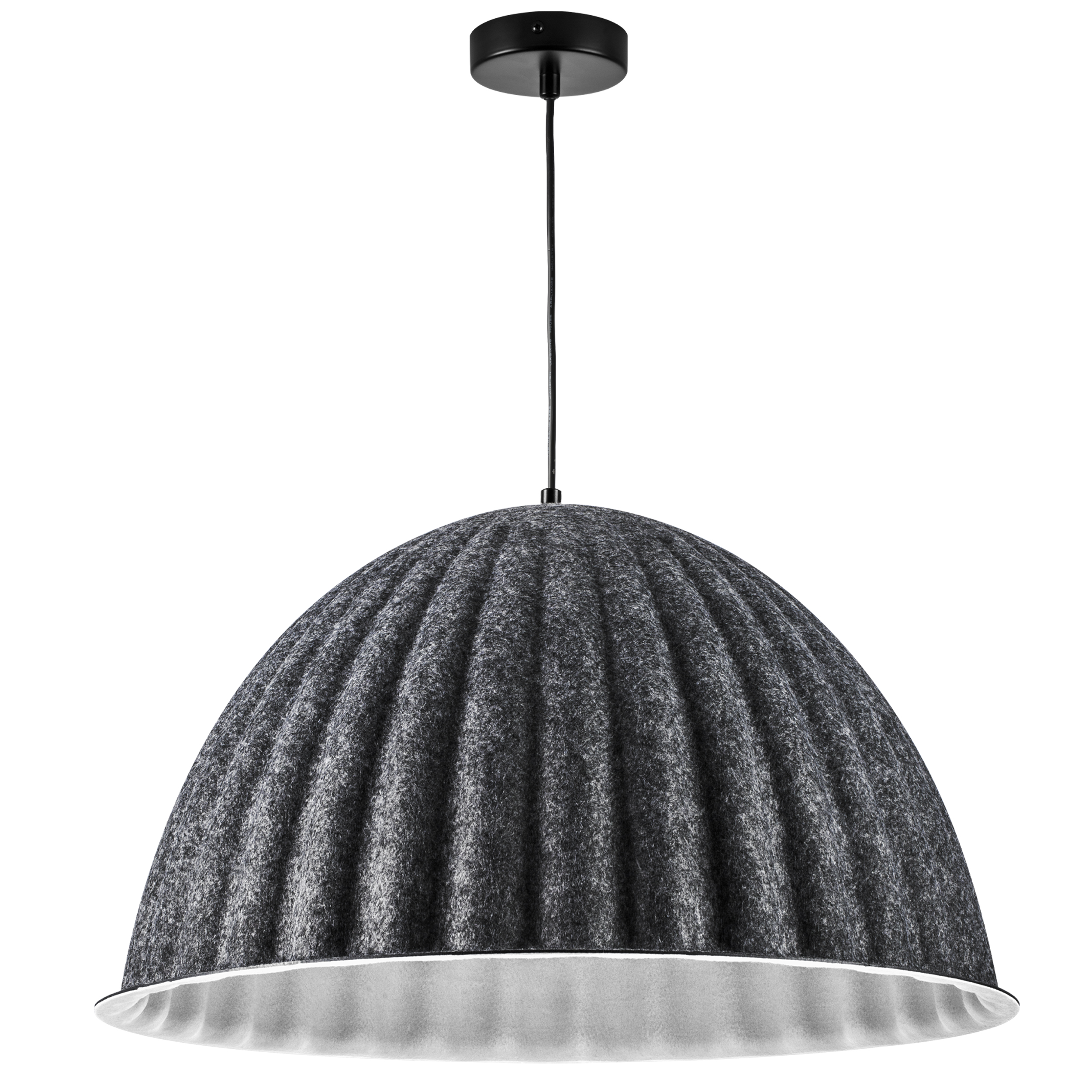 Люстра FENICIA 1х12W (led) E27 ЧЕРНЫЙ/СЕРЫЙ