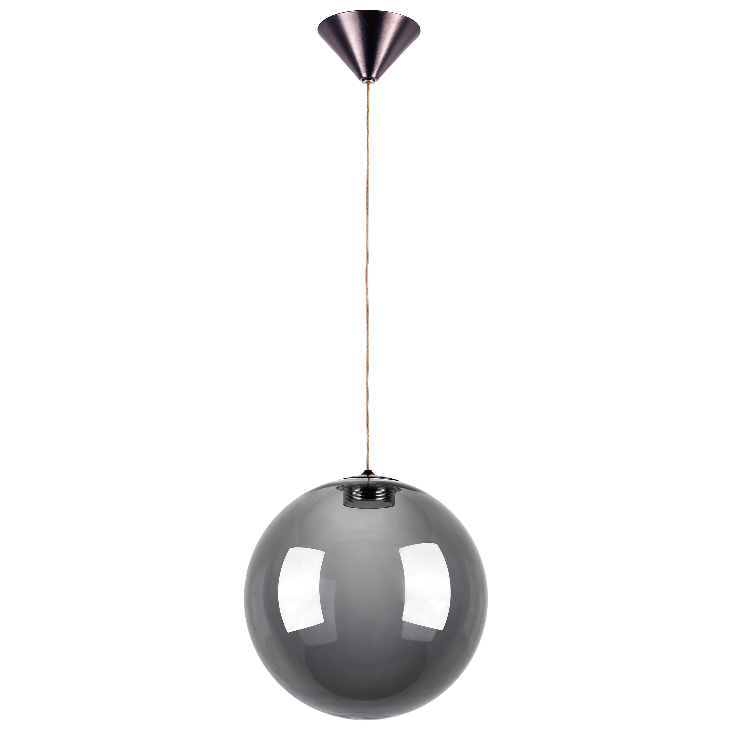 Люстра SFERETTA LED 1х3W 120LM КОФЕЙНЫЙ/ДЫМЧАТЫЙ 3000K