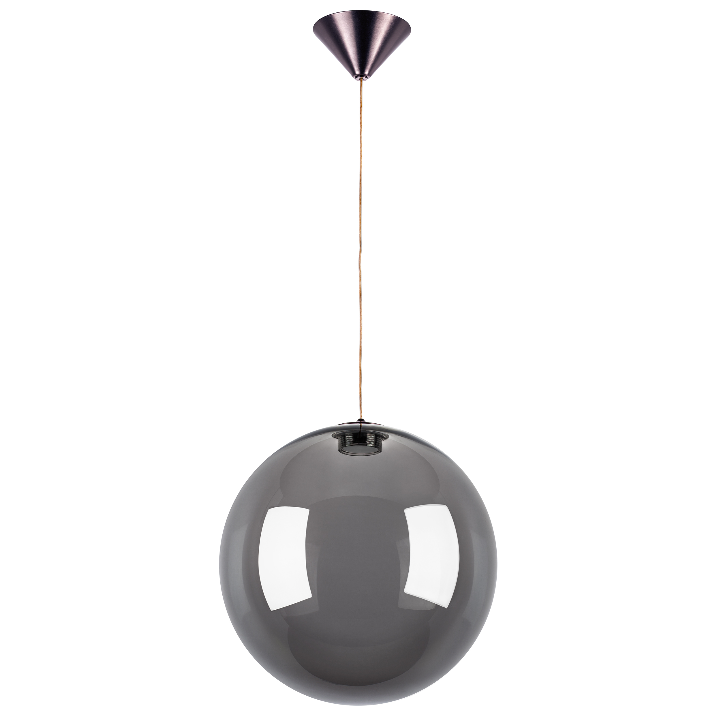 Люстра SFERETTA LED 1х3W 120LM КОФЕЙНЫЙ/ДЫМЧАТЫЙ 3000K