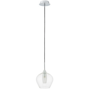 Подвес PENTOLA 1х25W G9 ХРОМ/ПРОЗРАЧНЫЙ