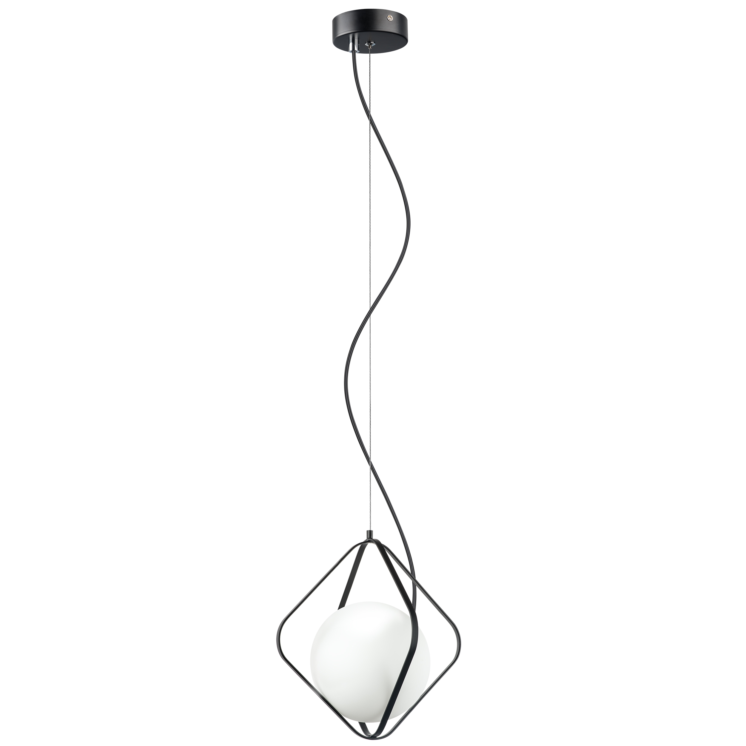 Подвес GLOBO 1х6W(led) G9 ЧЕРНЫЙ