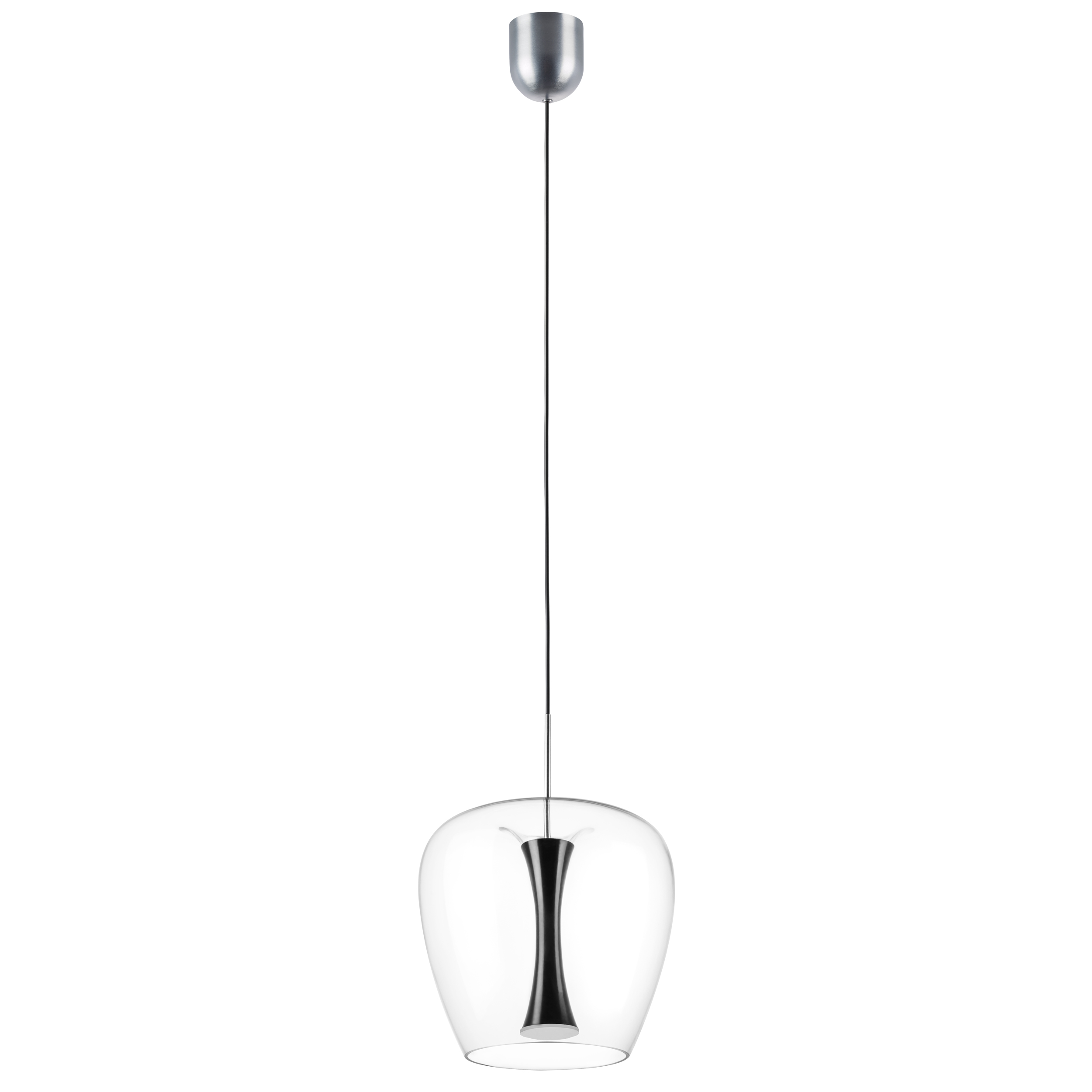 Люстра CUPOLA LED 10W 500LM АЛЮМИНИЙ/ЧЕРНЫЙ 3000K