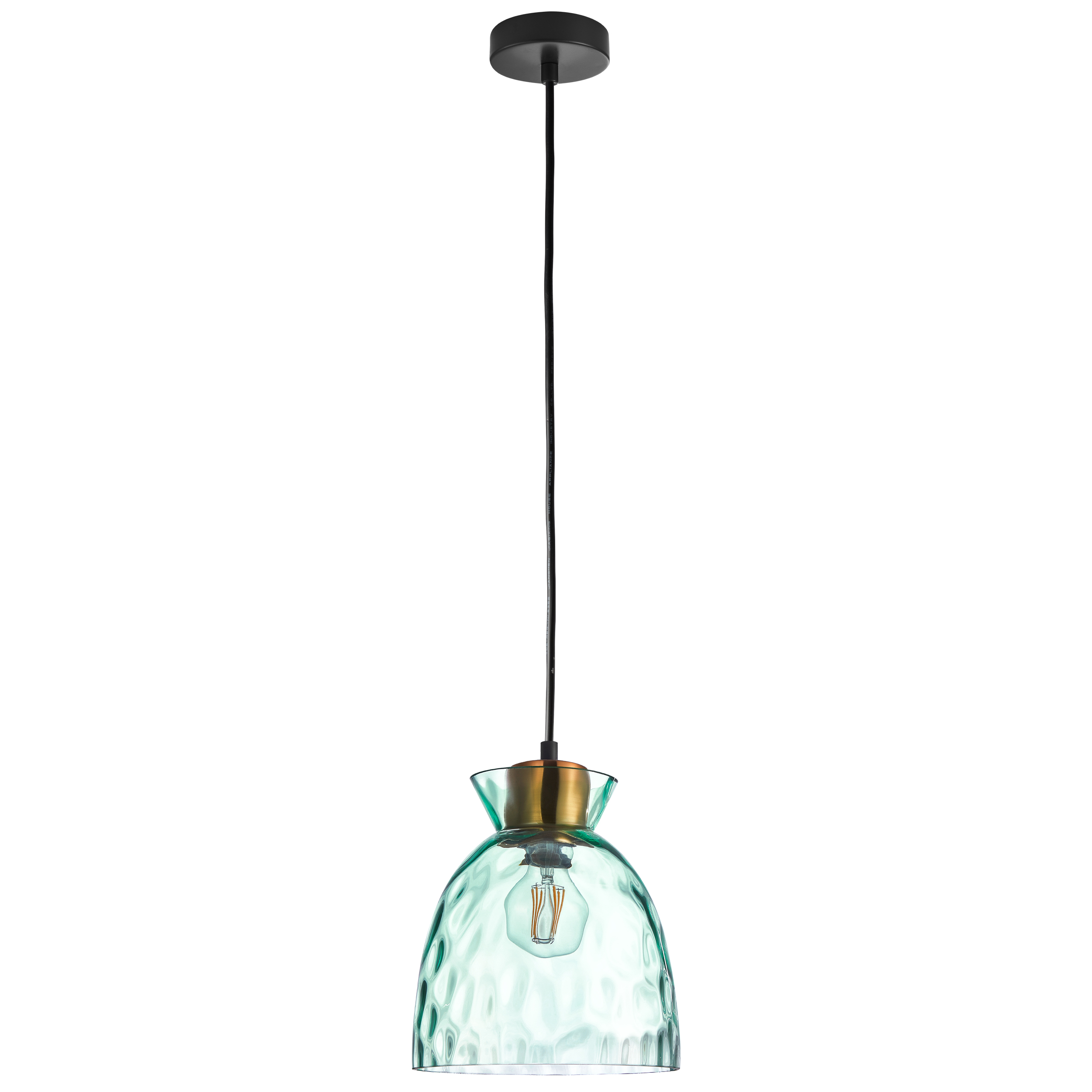 Подвес NUBELLA 1х12W (led) E27 ЧЕРНЫЙ/БРОНЗА/ГОЛУБОЙ