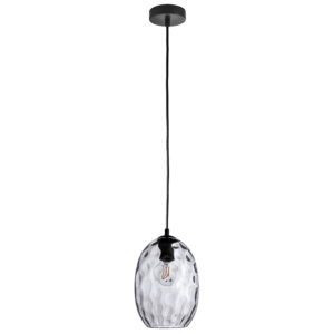 Подвес NUBELLA 1х12W (led) E27 ЧЕРНЫЙ/ПЕПЕЛЬНЫЙ