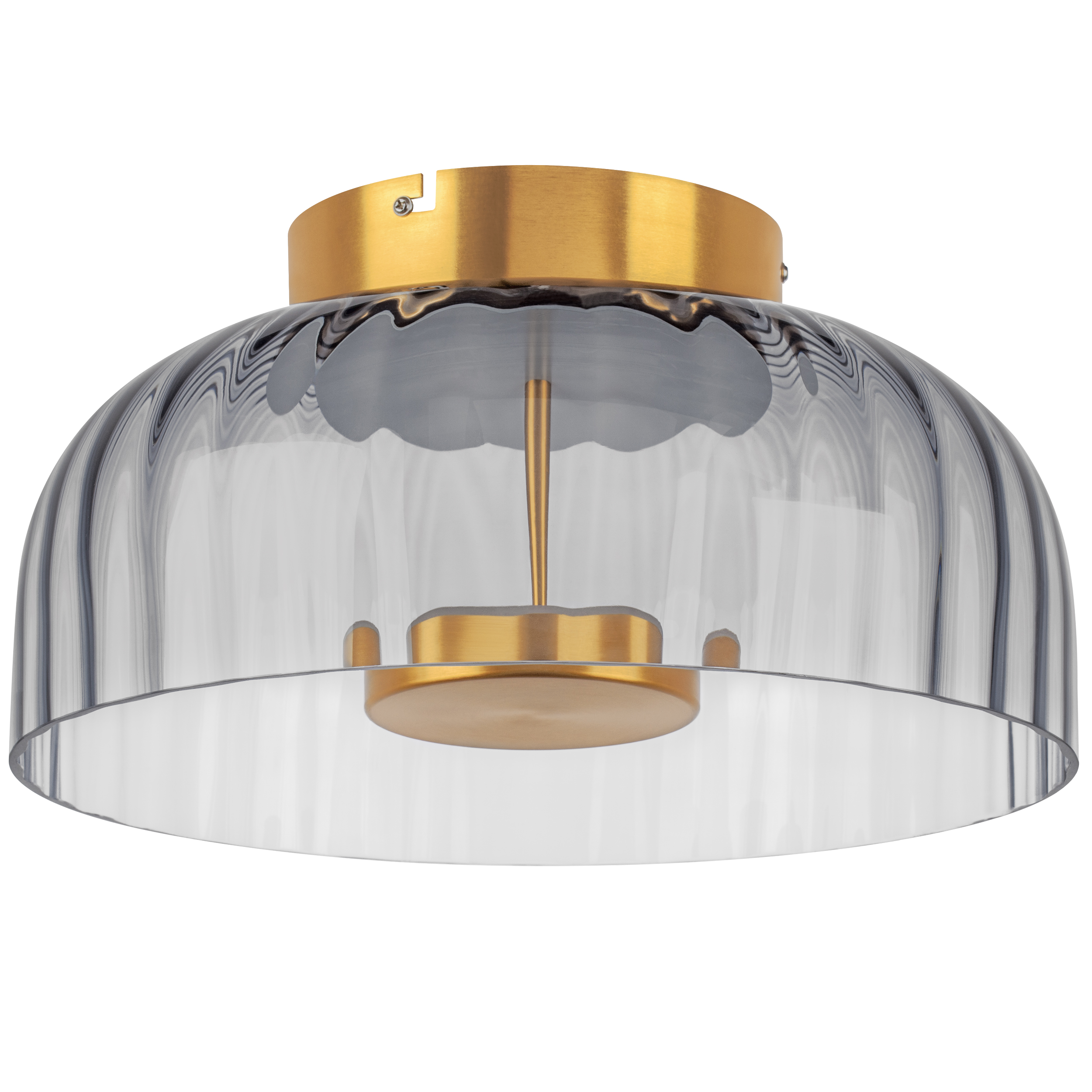 Люстра CELESTA LED 1х12W 600LM ЗОЛОТО/ДЫМЧАТЫЙ 3000K