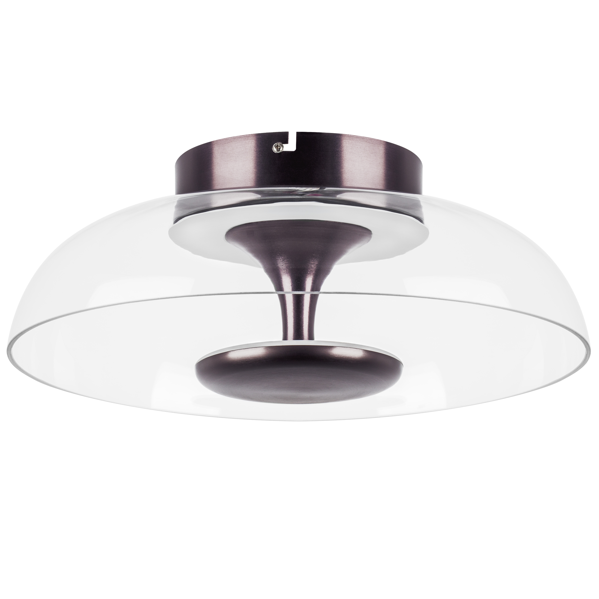 Люстра CELESTA LED 24W 1200LM КОФЕЙНЫЙ/ПРОЗРАЧНЫЙ 3000K