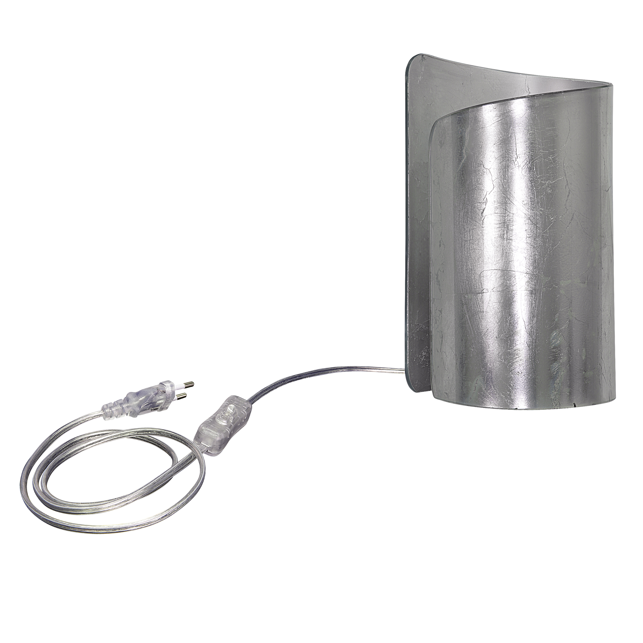 Настольная лампа PITTORE 1х40W E27 Серебро