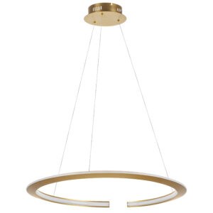 Люстра VIRATA LED 40W 2000LM ЗОЛОТО 3000K