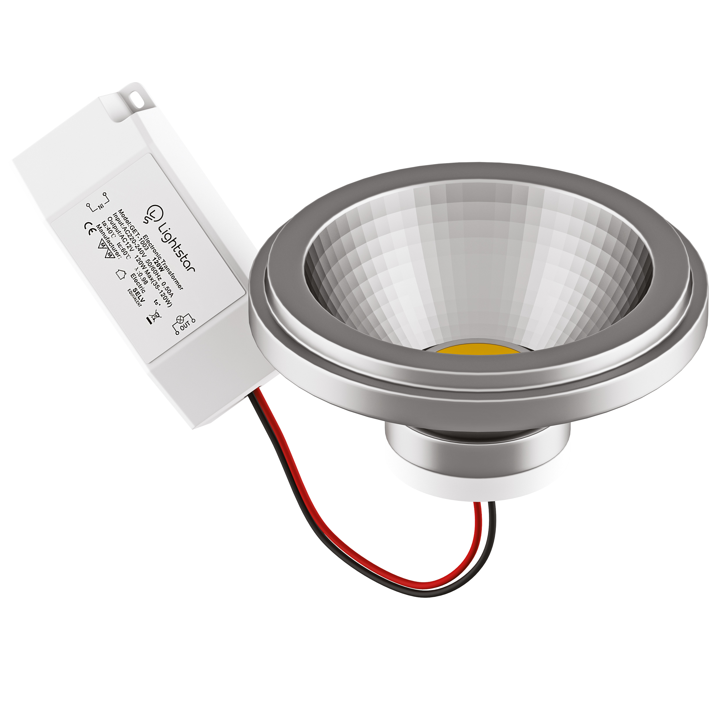 Лампа энергосберегающая LED 220V AR111 12W=100W 1056LM 24G COB 3000K 20000H