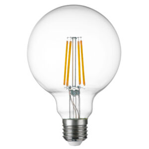 Лампа энергосберегающая LED FILAMENT 220V G95 E27 8W=80W 720LM 360G CL 3000K 30000H