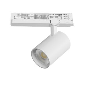 Светильник ALTA BASE для трековой системы Quattro с управлением TRIAC LED 24W 3040LM 24G БЕЛЫЙ 4000K с адаптером (215246 + 594056)