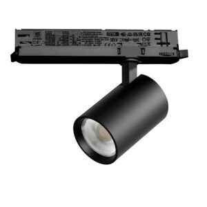 Светильник ALTA BASE для трековой системы Quattro с управлением DALI LED 24W 3040LM 24G ЧЕРНЫЙ 4000K с адаптером (215247 + 594067)
