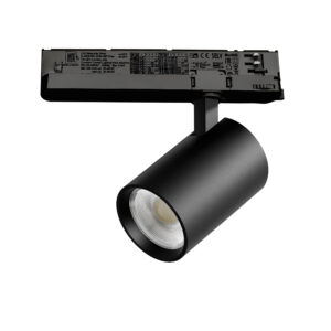 Светильник ALTA BASE для трековой системы Quattro с управлением TRIAC LED 24W 3040LM 24G ЧЕРНЫЙ 4000K с адаптером (215247 + 594057)