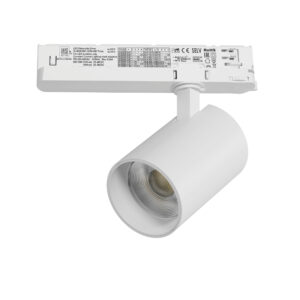 Светильник ALTA BASE для трековой системы Quattro с управлением TRIAC LED 30W 3525LM 24G БЕЛЫЙ 4000K с адаптером (215346 + 594056)