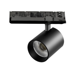 Светильник ALTA BASE для трековой системы Quattro с управлением TRIAC LED 35W 3176LM 24G ЧЕРНЫЙ 3000K с адаптером (215437 + 594057)