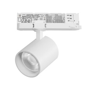 Светильник ALTA BASE для трековой системы Quattro LED 35W 3176LM 36G БЕЛЫЙ 4000K с адаптером (215446 + 594046 + 215403)