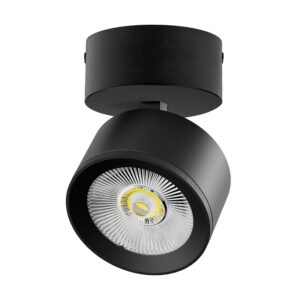 Светильник ALTA PRO накладной LED 15W 1700LM 36G ЧЕРНЫЙ 3000K с накл. чашей (215537 + 215017 + 215010-15)