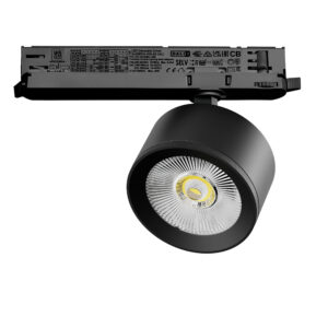 Светильник ALTA PRO для трековой системы Quattro с управлением DALI LED 15W 1700LM 36G ЧЕРНЫЙ 4000K с адаптером (215547 + 594067)