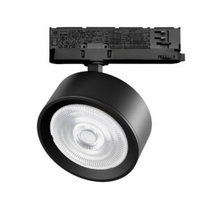 Светильник ALTA PRO для трековой системы Quattro LED 30W 3510LM 60G ЧЕРНЫЙ 3000K с адаптером (215637 + 594047 + 215604)