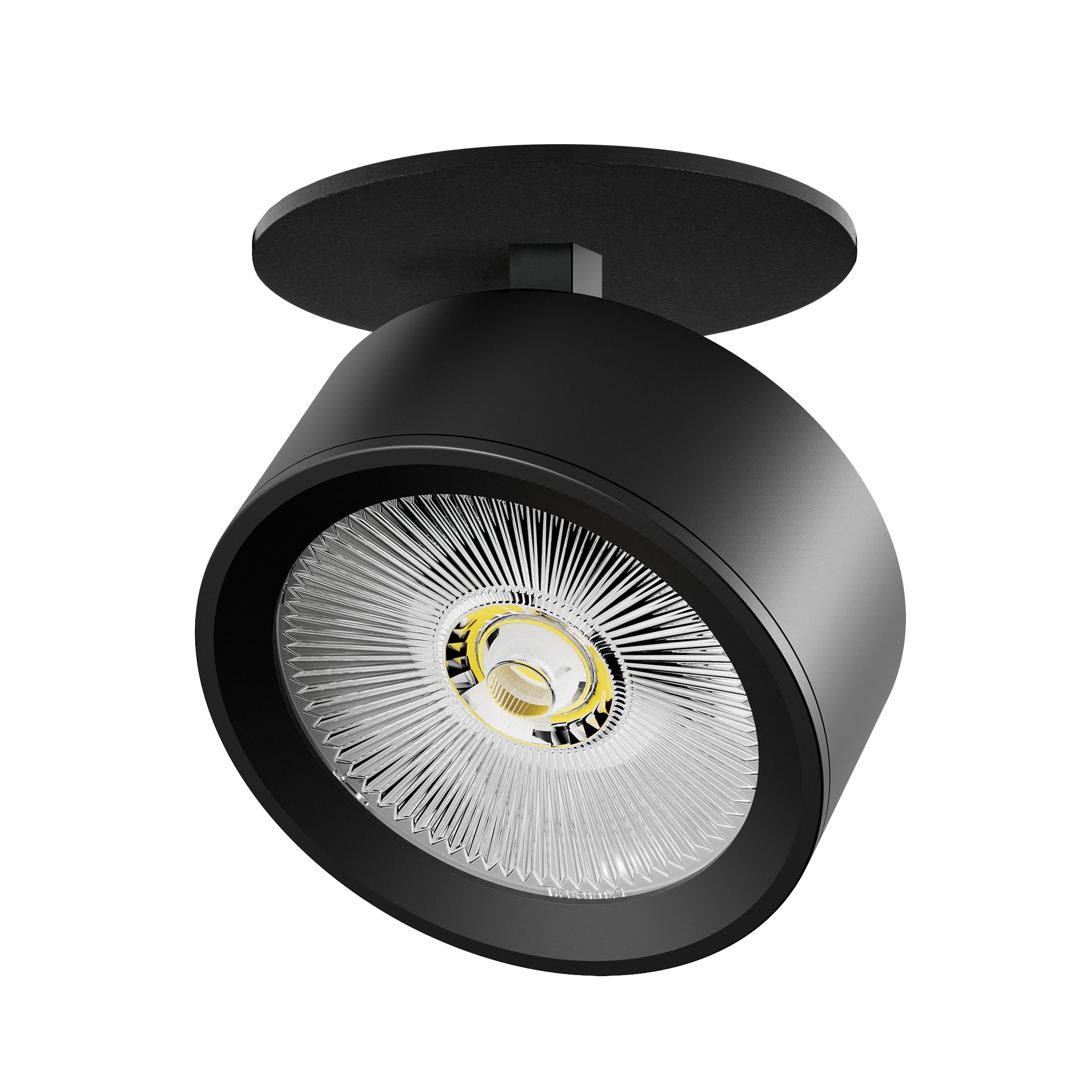 Светильник ALTA PRO встраиваемый LED 30W 3510LM 36G ЧЕРНЫЙ 3000K со встр. чашей (215637 + 215007 + 215000-30)