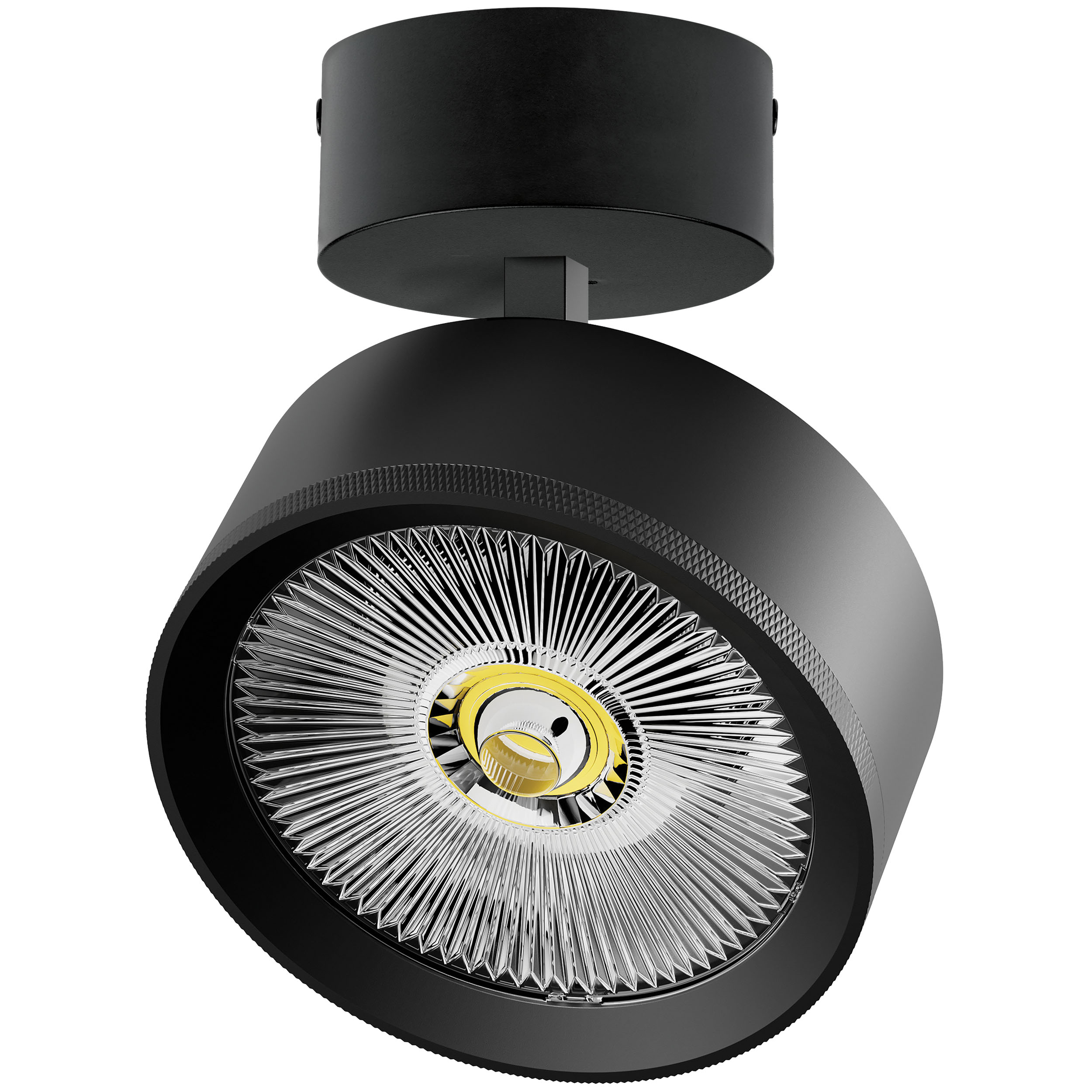 Светильник ALTA PRO накладной LED 35W 3230LM 36G ЧЕРНЫЙ 3000K с накл. чашей (215737 + 215017 + 215010-35)