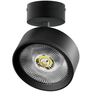 Светильник ALTA PRO накладной LED 35W 3230LM 36G ЧЕРНЫЙ 4000K с накл. чашей (215747 + 215017 + 215010-35)