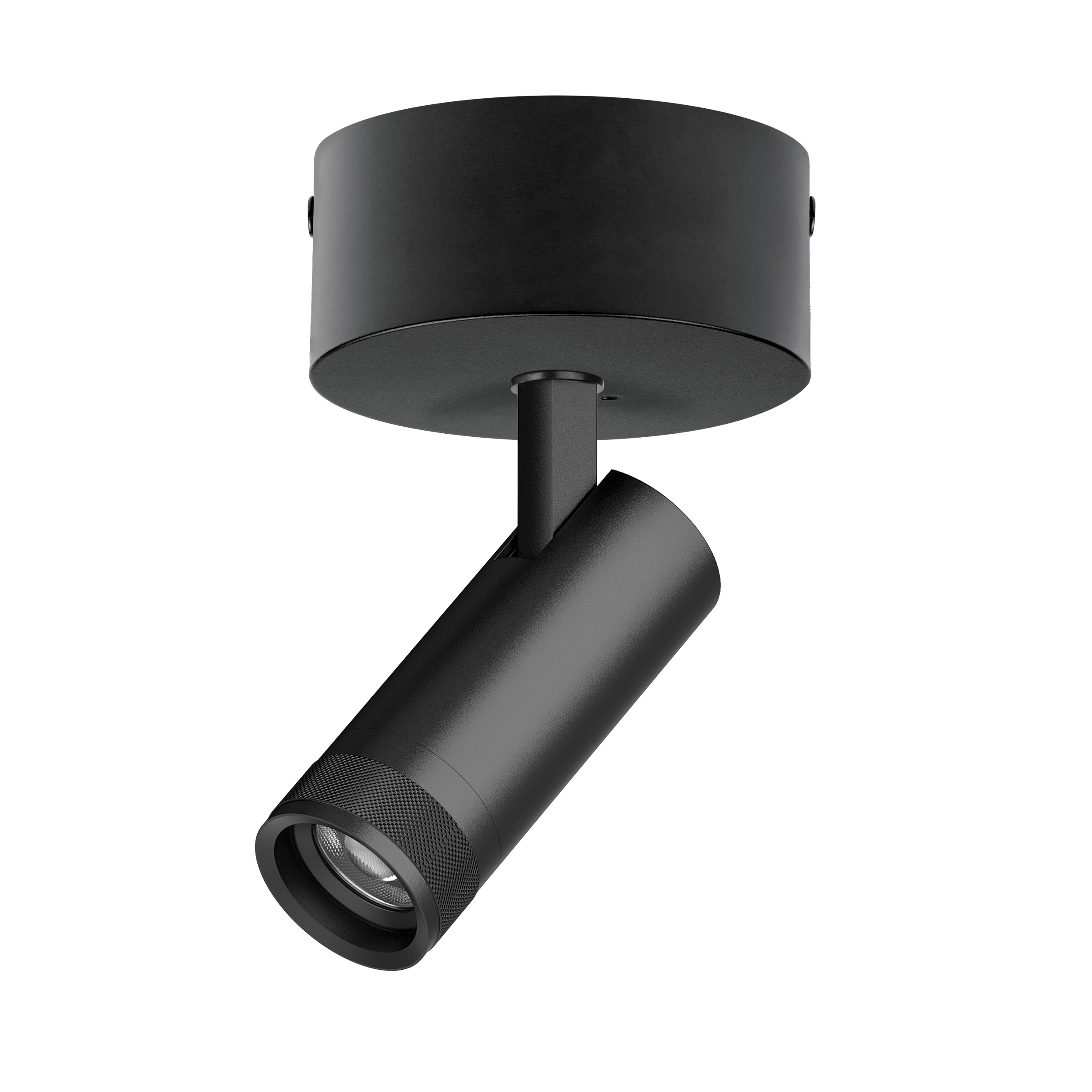 Светильник CANNO PRO накладной LED 12W 840LM 20-55G ЧЕРНЫЙ 2700-4200-6000К IP20 с адаптером (304127 + 215017)
