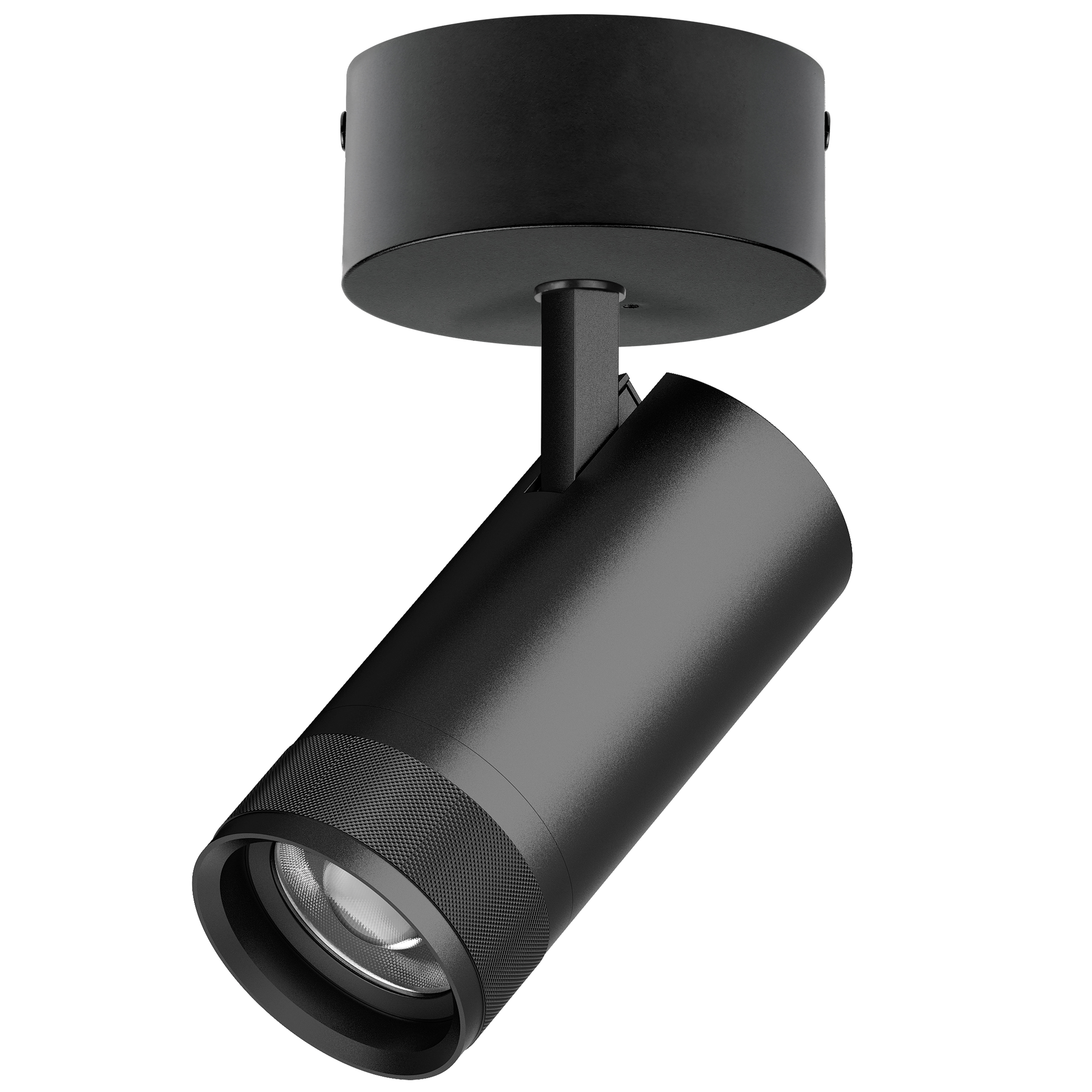 Светильник CANNO PRO накладной LED 30W 2100LM 20-55G ЧЕРНЫЙ 2700-4200-6000K IP20 с адаптером (304307 + 215017)