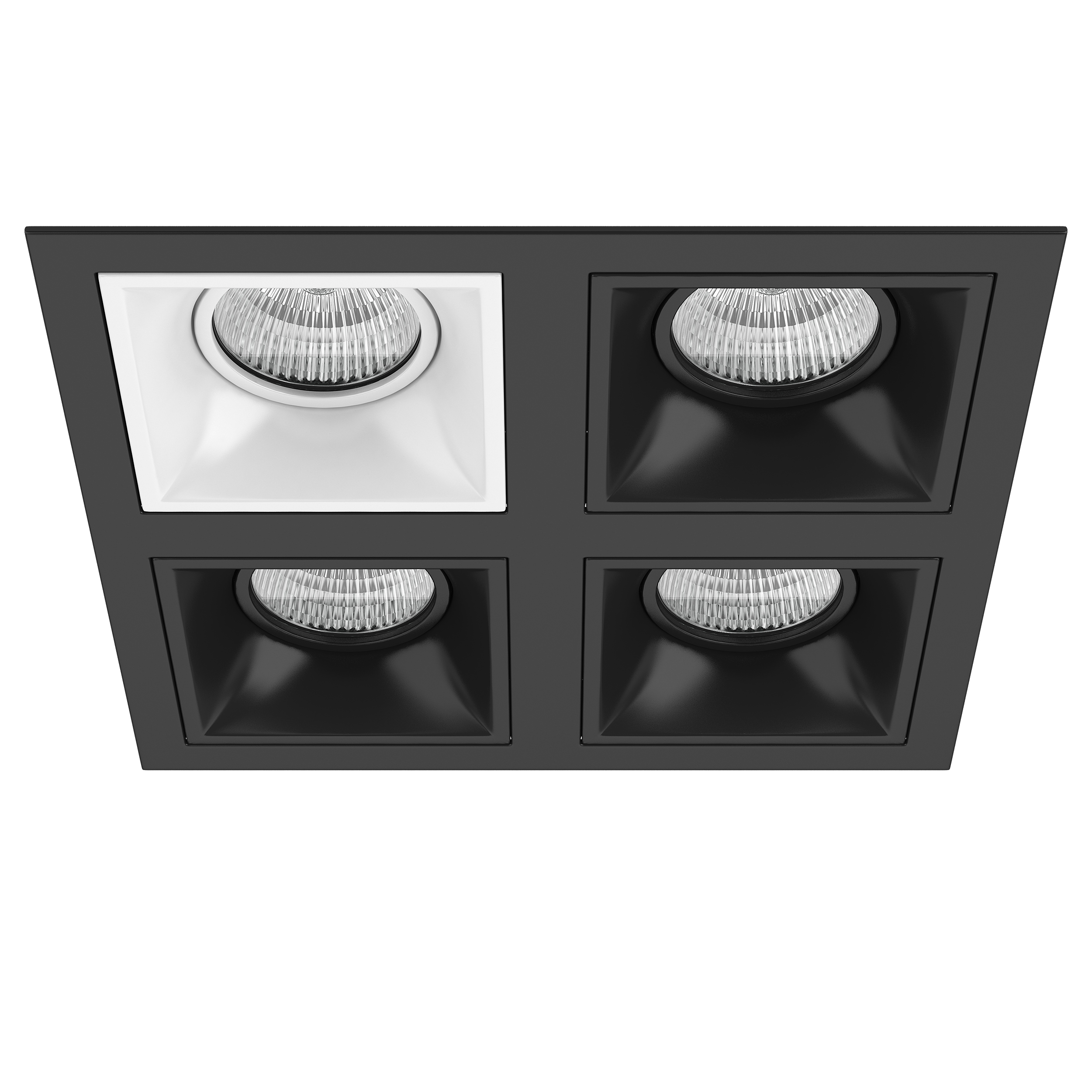 Светильник DOMINO QUADRO МR16 (214547+214506+214507+214507+214507)