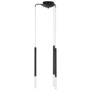 Люстра TUBO LED 15W 750LM 360G ЧЕРНЫЙ 3000K (574717+747137 (3шт)