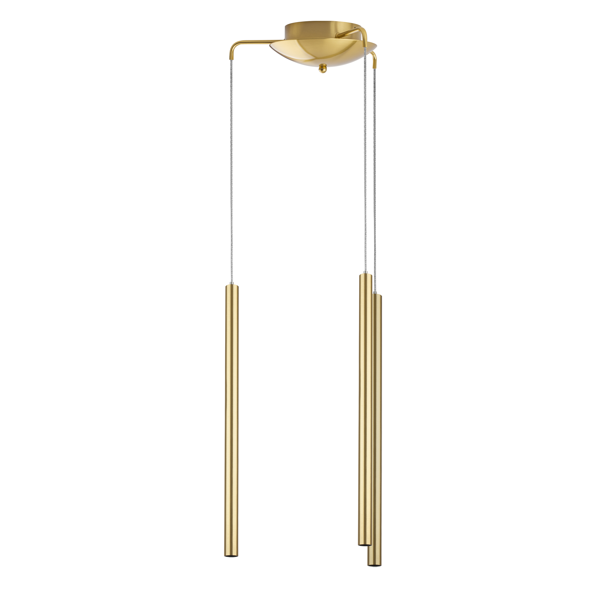 Люстра TUBO LED 15W 960LM 25G ЗОЛОТО 4000K (574713+747243 (3шт)