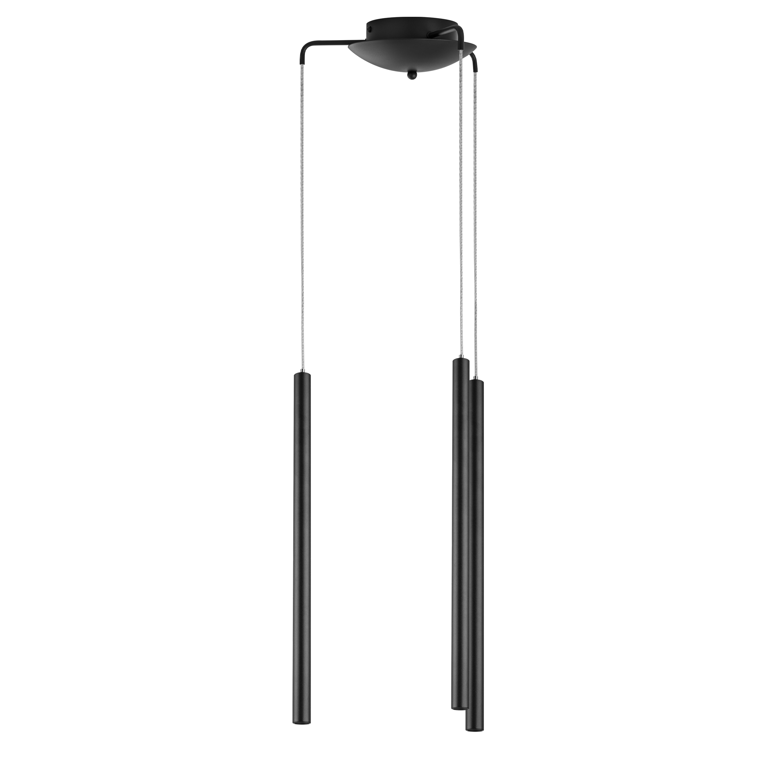 Люстра TUBO LED 15W 960LM 25G ЧЕРНЫЙ 4000K (574717+747247 (3шт)