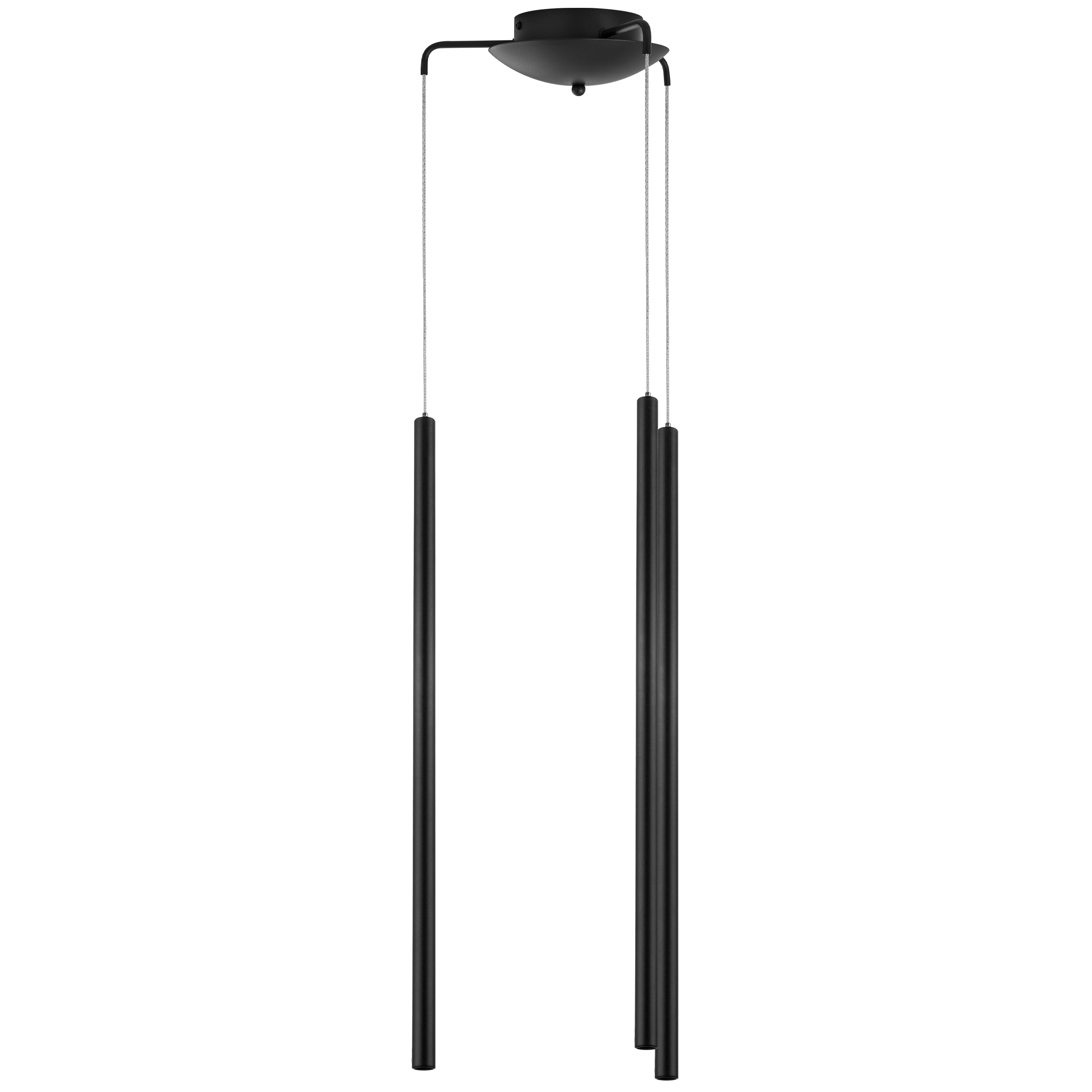 Люстра TUBO LED 15W 960LM 25G ЧЕРНЫЙ 4000K (574717+747347 (3шт)