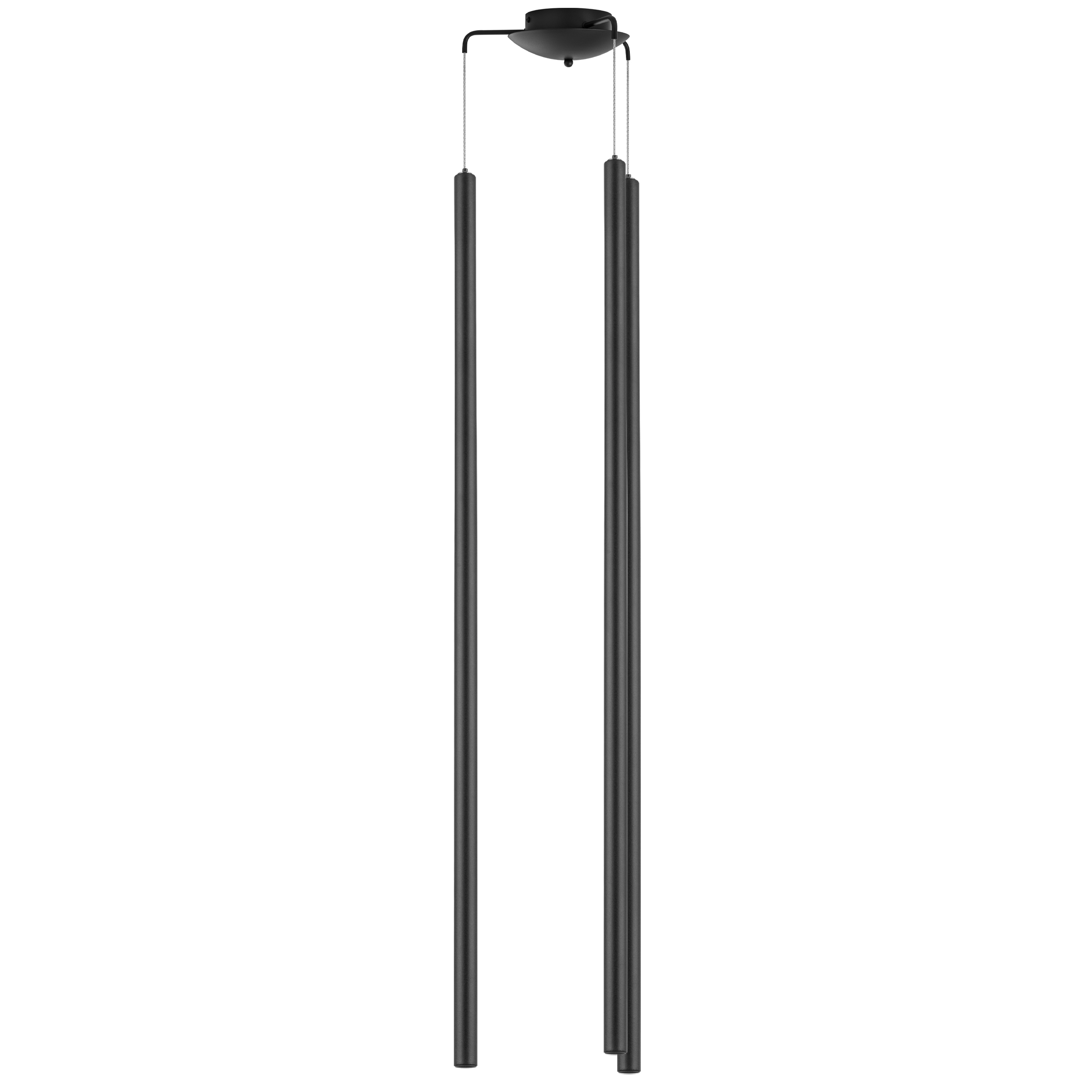 Люстра TUBO LED 15W 960LM 25G ЧЕРНЫЙ 4000K (574717+747447 (3шт)