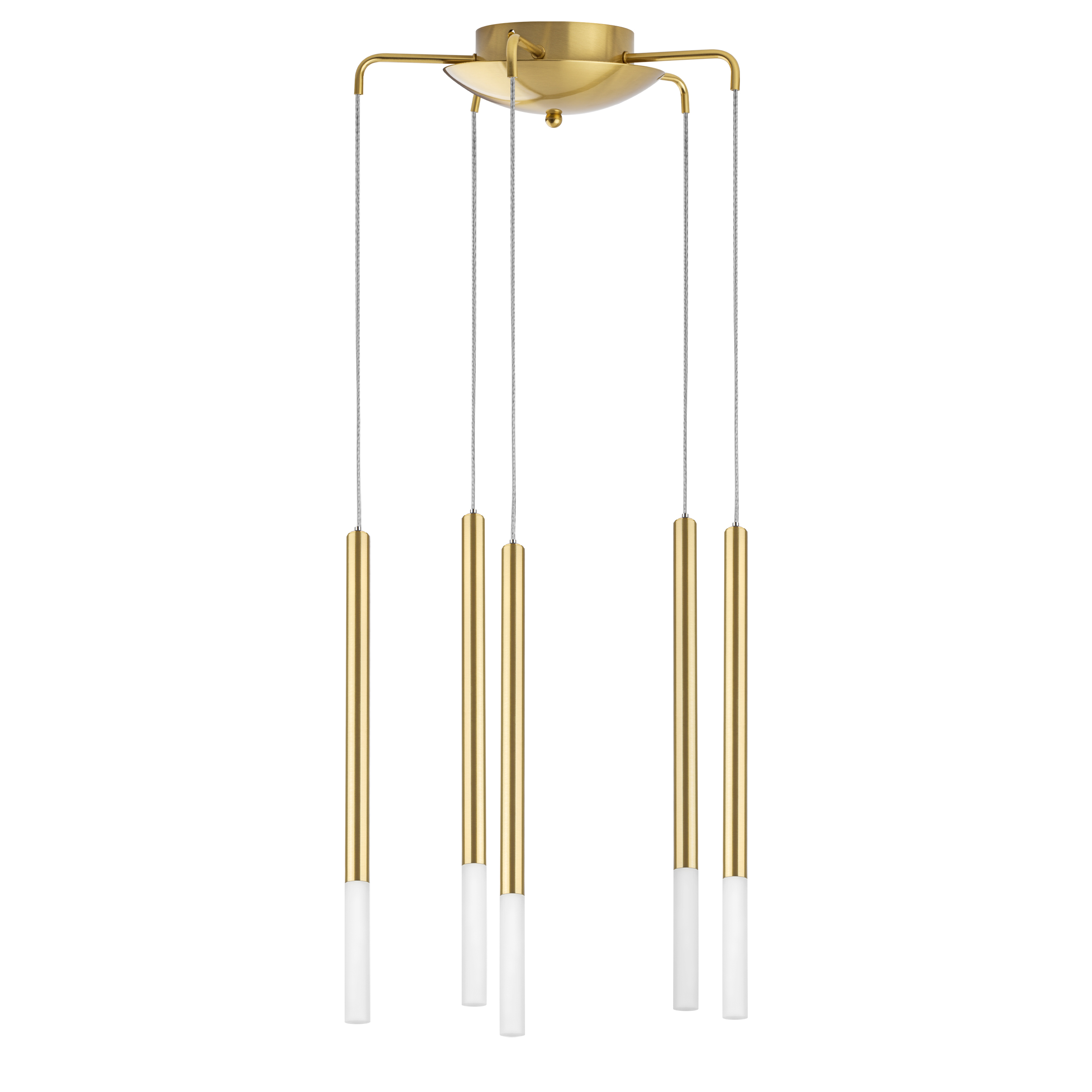Люстра TUBO LED 25W 1250LM 360G ЗОЛОТО 3000K (574723+747133 (5шт)