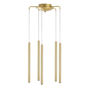 Люстра TUBO LED 25W 1600LM 25G ЗОЛОТО 4000K (574723+747243 (5шт)