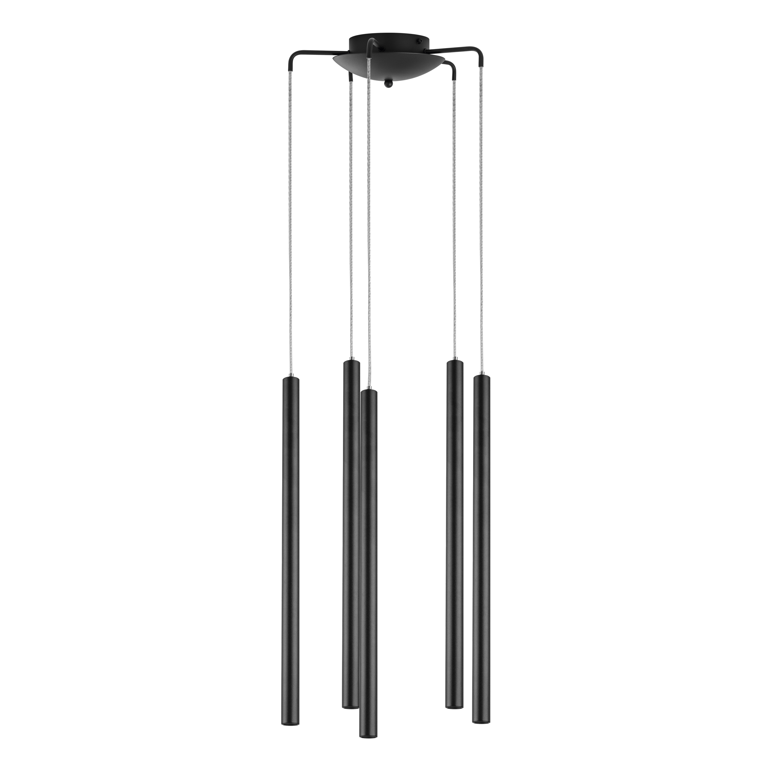 Люстра TUBO LED 25W 1600LM 25G ЧЕРНЫЙ 4000K (574727+747247 (5шт)
