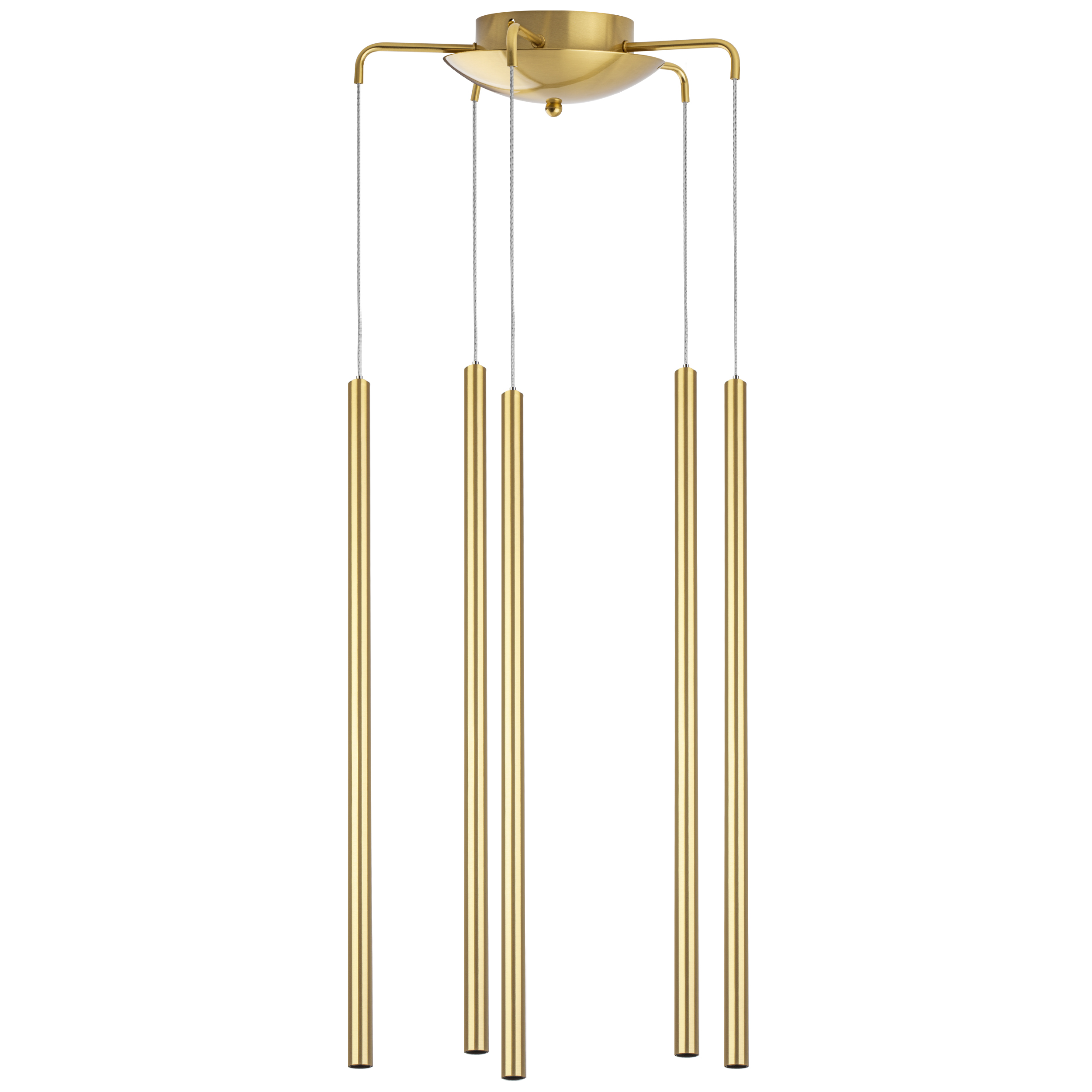 Люстра TUBO LED 25W 1500LM 25G ЗОЛОТО 3000K (574723+747333 (5шт)