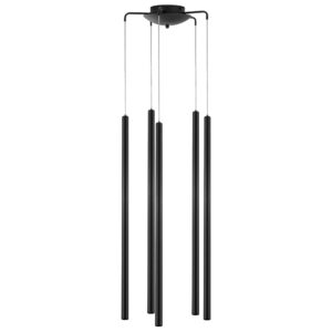Люстра TUBO LED 25W 1500LM 25G ЧЕРНЫЙ 3000K (574727+747337 (5шт)