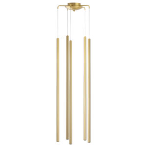 Люстра TUBO LED 25W 1600LM 25G ЗОЛОТО 4000K (574723+747443 (5шт)
