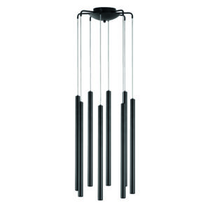 Люстра TUBO LED 40W 2400LM 25G ЧЕРНЫЙ 3000K (574737+747237 (8шт)