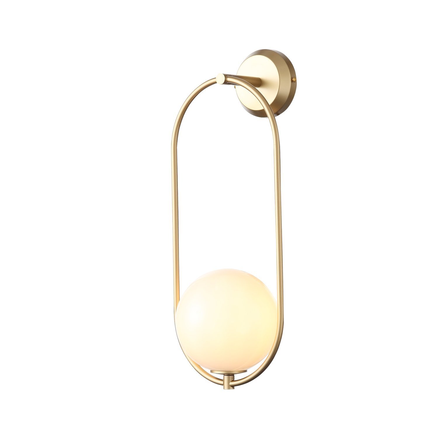 Светильник настенный ST-Luce Золотистый/Белый E14 1*40W