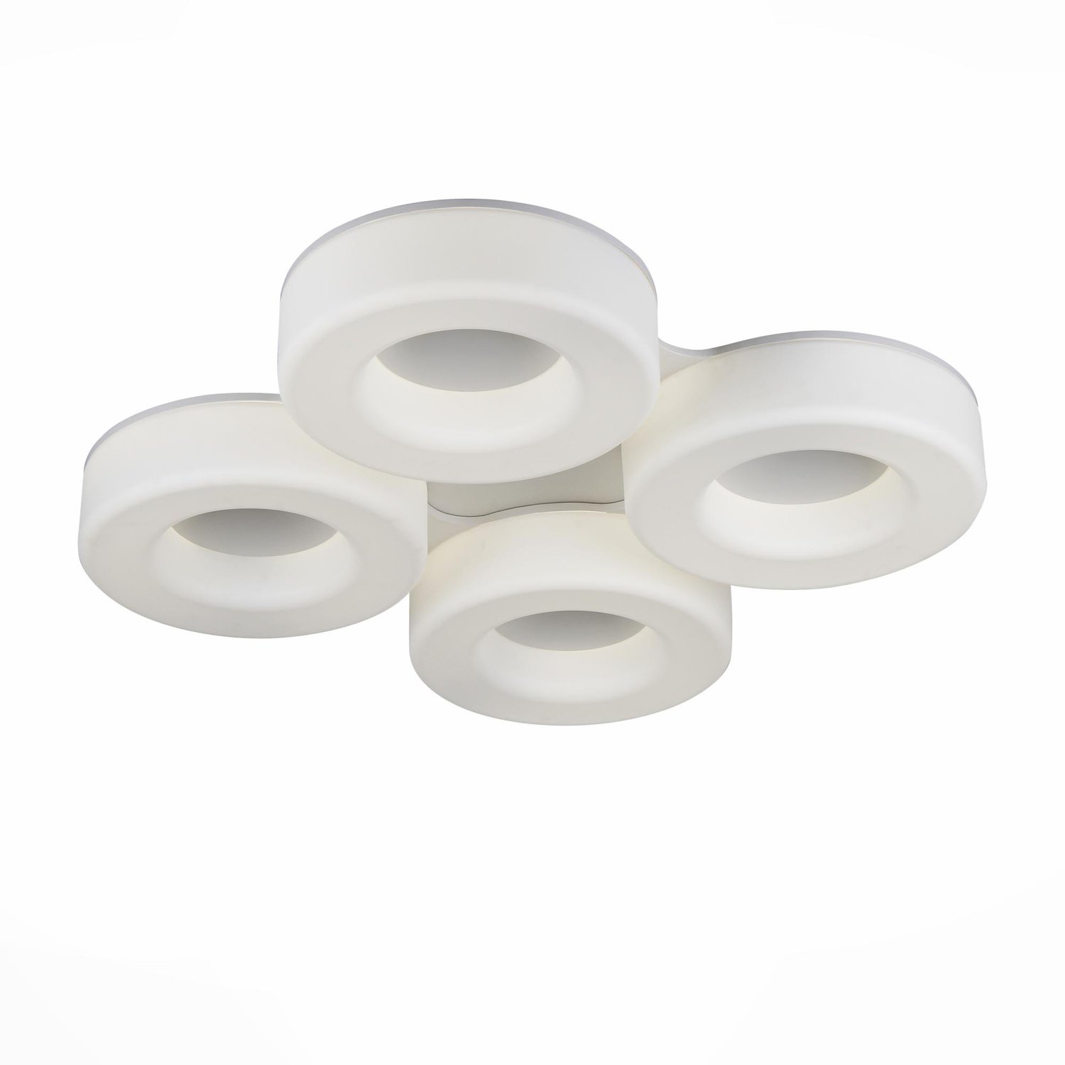 Светильник потолочный ST-Luce белый/ LED 4*24W 4100K