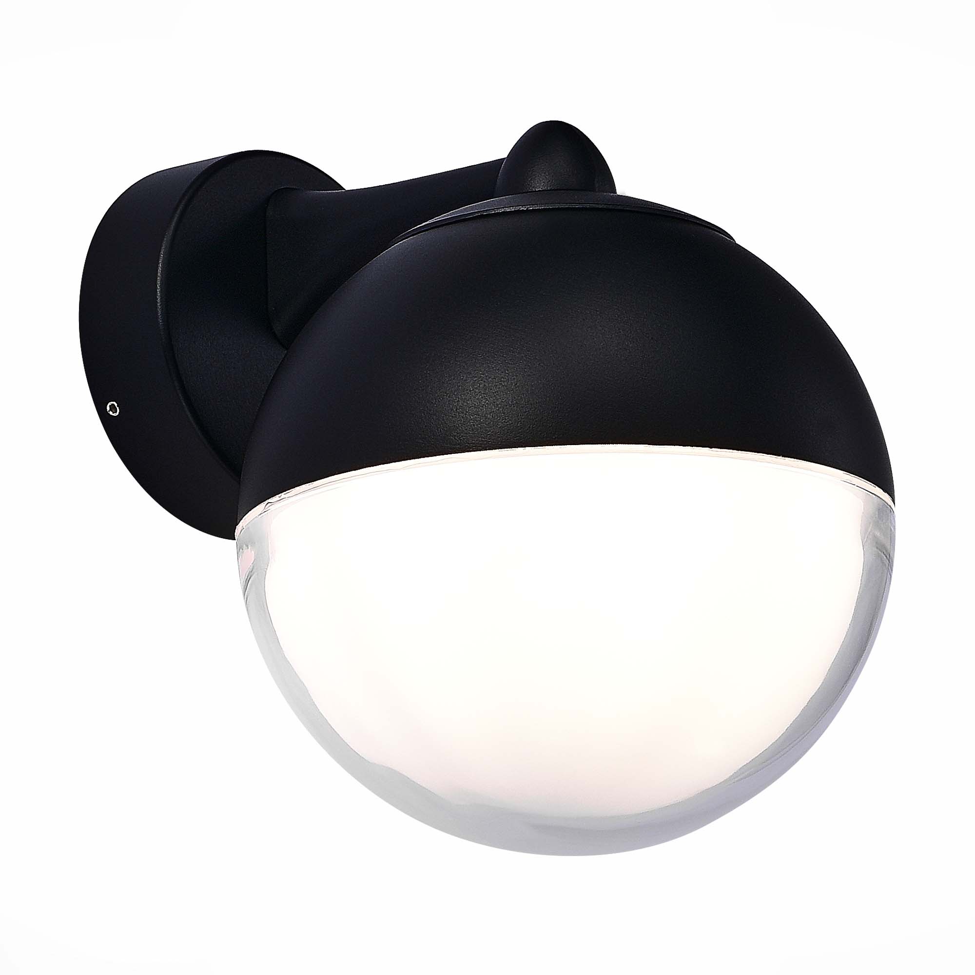 Светильник уличный настенный ST-Luce Черный/Белый E27 1*40W