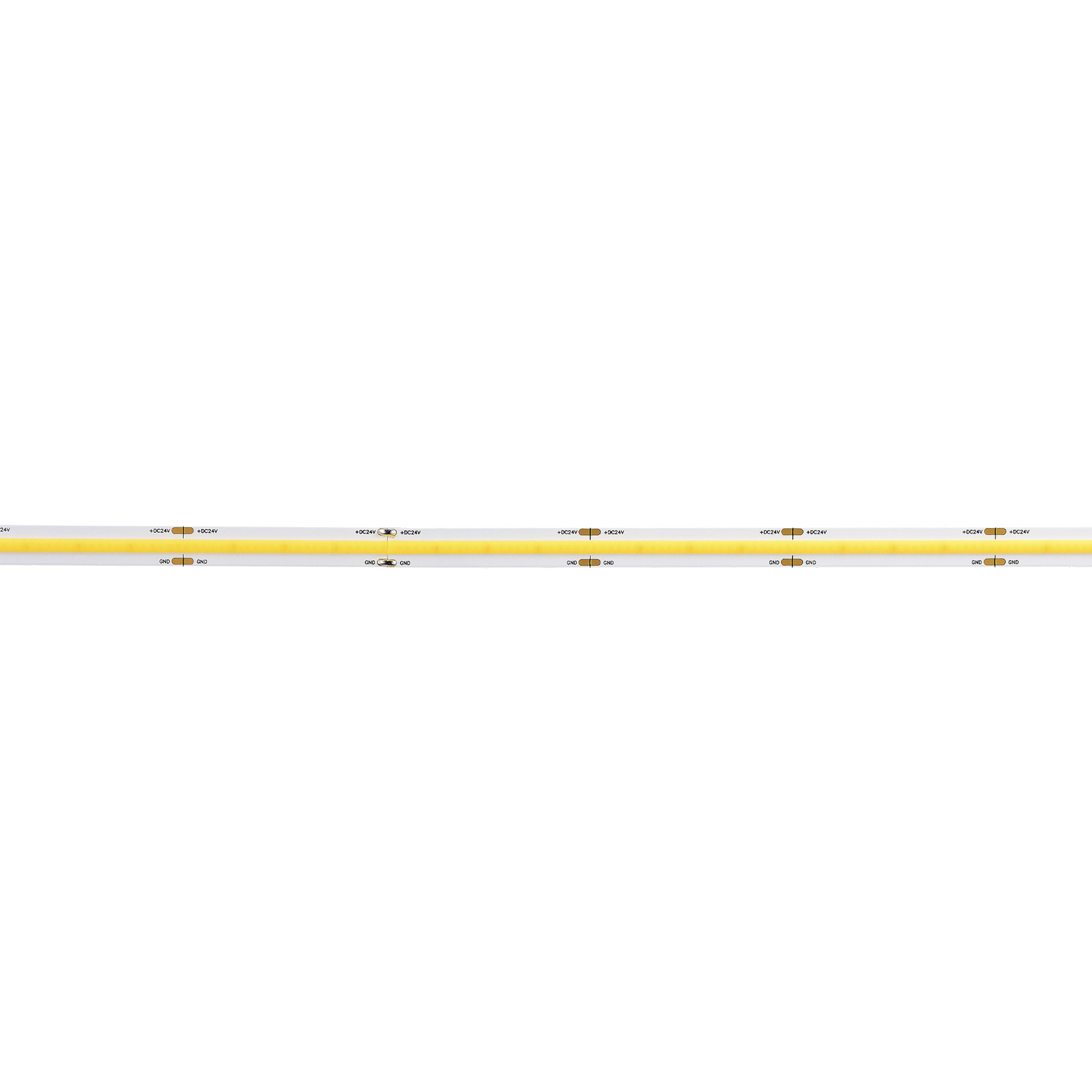 Светодиодная лента COB 12Вт/м 3000K 4650Lm Ra>90 IP20 L5000xW10 24В