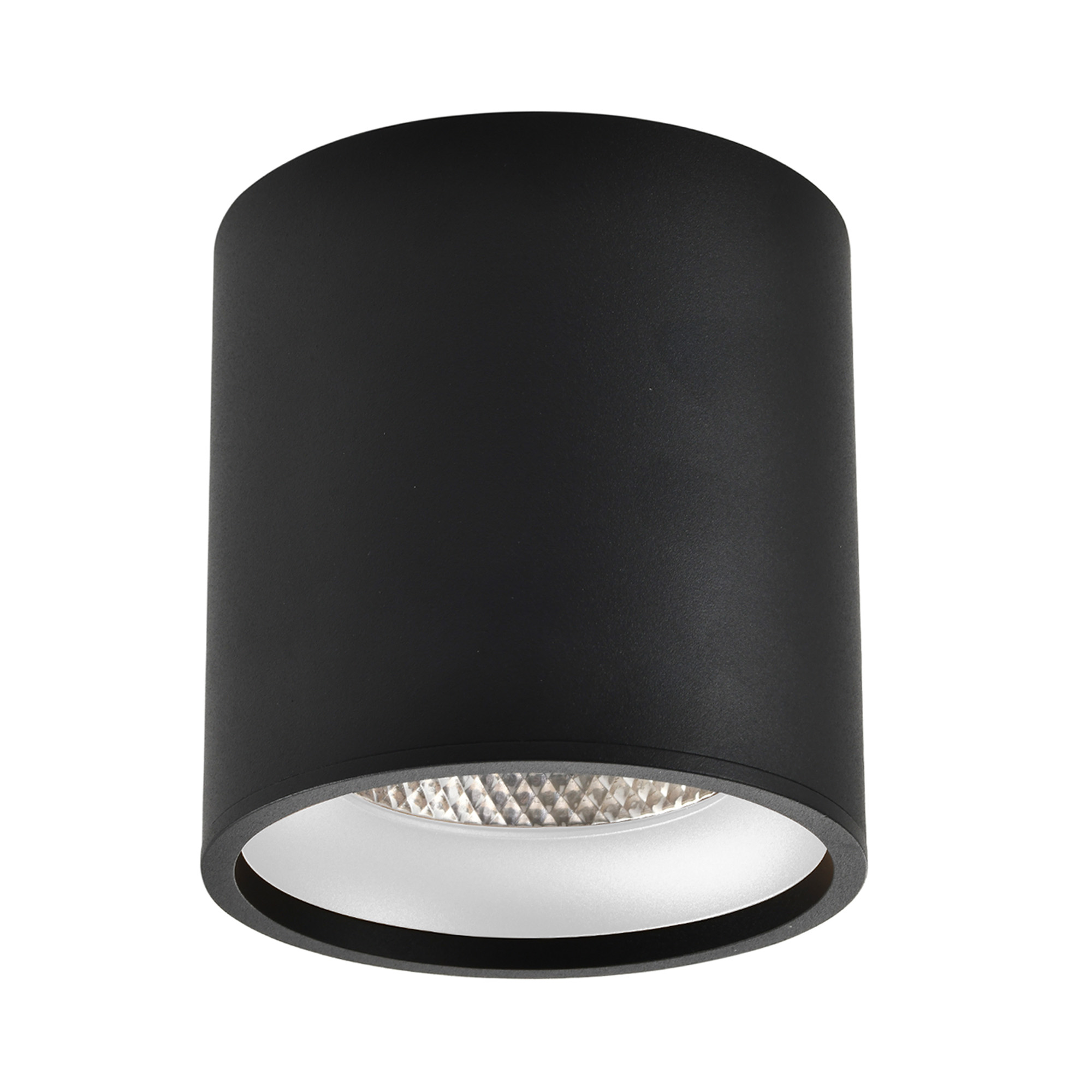 Светильник потолочный Черный LED 1*12W 3000K 840Lm Ra>90 36° IP44 D80xH85 85-265V