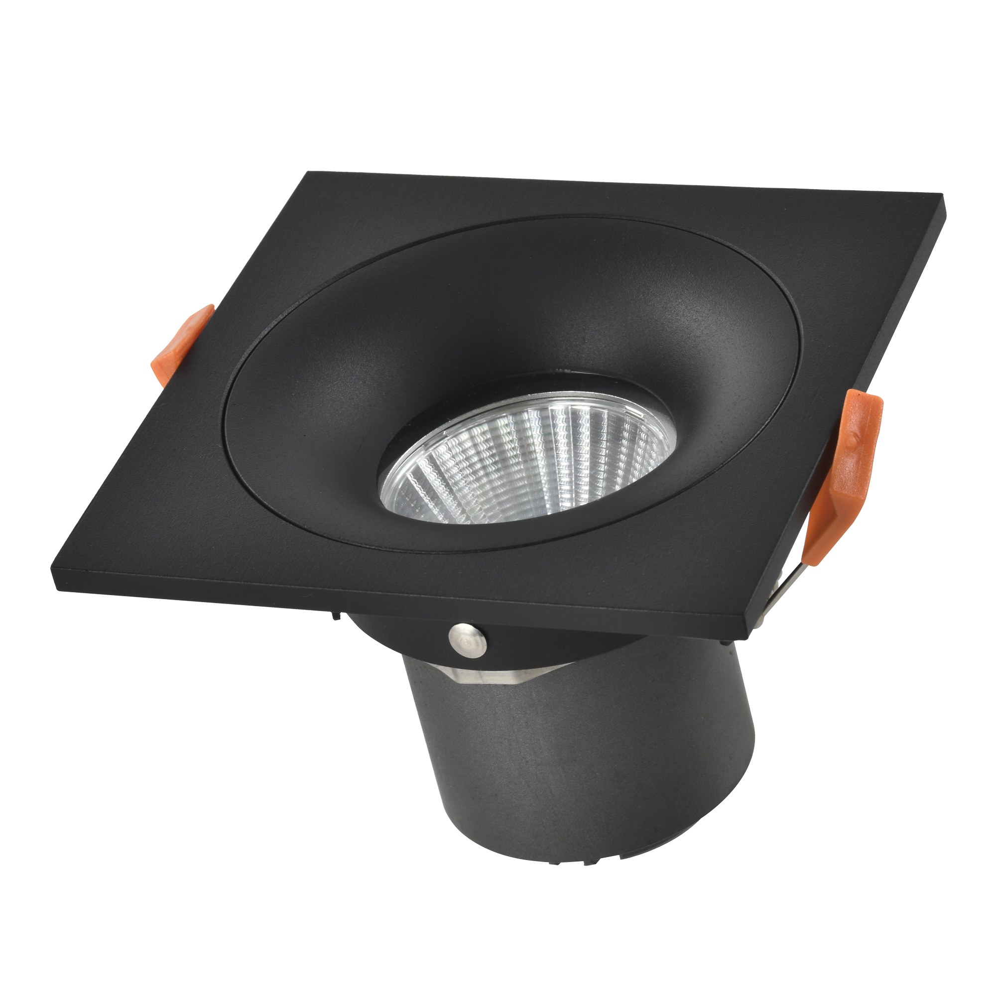 Св-к встр. Черный LED 1*10W 3000K 700Lm Ra>90 60° IP44 L100xW100xH66 85-265V